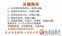 車友貸義馬運(yùn)營(yíng)中心開業(yè)大酬賓所有車型0元分期輕松購(gòu)